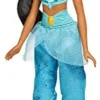 Hasbro Disney Prinzessin Schimmerglanz Jasmin Puppe, Modepuppe Mit Hose Und Accessoires, Spielzeug Für Kinder Ab 3 Jahren