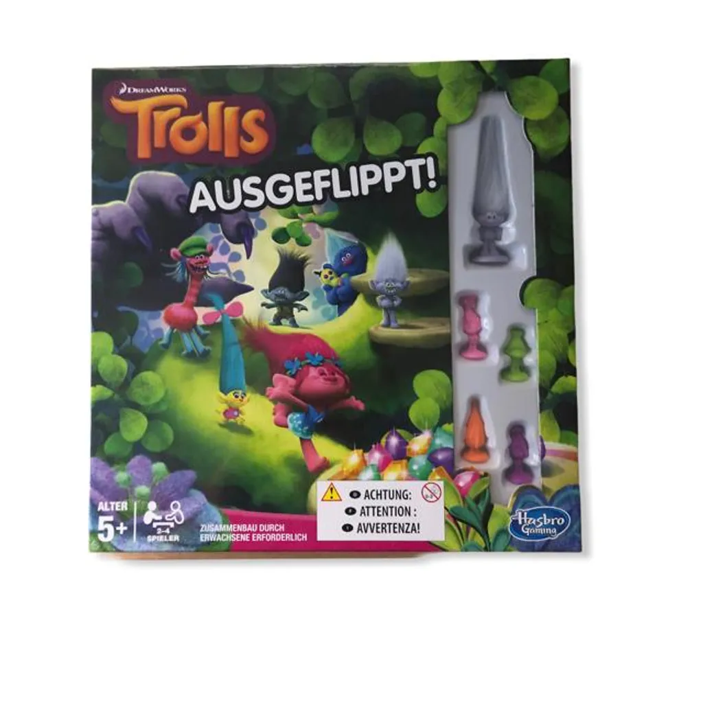 Hasbro Gaming - Ausgeflippt! Trolls B8441100 14 Hasbro Gaming - Ausgeflippt! Trolls B8441100 – Bild 14