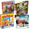 Hasbro - Großes Kinderspiel Bundle (4 Spiele) Gesellschaftsspiel Paket Partyspiel Kinder