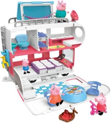 Hasbro Peppa Pig Peppa’s Adventures Wohnmobil Von Familie Wutz Vorschulspielzeug, Umbaubares Fahrzeug, Spielt Geräusche Und Musik, Ab 3 Jahren Geeignet 1 Hasbro Peppa Pig Peppa’s Adventures Wohnmobil Von Familie Wutz Vorschulspielzeug, Umbaubares Fahrzeug, Spielt Geräusche Und Musik, Ab 3 Jahren Geeignet