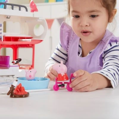 Hasbro Peppa Pig Peppa’s Adventures Wohnmobil Von Familie Wutz Vorschulspielzeug, Umbaubares Fahrzeug, Spielt Geräusche Und Musik, Ab 3 Jahren Geeignet 6 Hasbro Peppa Pig Peppa’s Adventures Wohnmobil Von Familie Wutz Vorschulspielzeug, Umbaubares Fahrzeug, Spielt Geräusche Und Musik, Ab 3 Jahren Geeignet – Bild 6