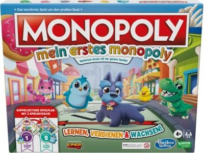 Hasbro Gaming Mein Erstes Monopoly 1 Hasbro Gaming Mein Erstes Monopoly