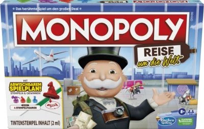 Hasbro Monopoly Reise Um Die Welt 1 Hasbro Monopoly Reise Um Die Welt