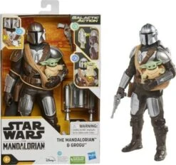 Star Wars Galactic Action The Mandalorian & Grogu Interaktive Elektronische Figuren