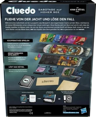 Hasbro Gaming Cluedo Sabotage Auf Hoher See 4 Hasbro Gaming Cluedo Sabotage Auf Hoher See – Bild 4