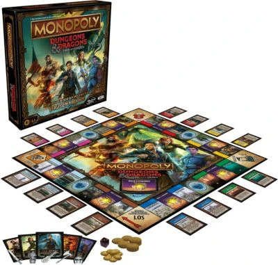 Hasbro Gaming Monopoly Dungeons & Dragons: Ehre Unter Dieben 2 Hasbro Gaming Monopoly Dungeons & Dragons: Ehre Unter Dieben – Bild 2
