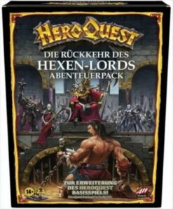 Hasbro - HeroQuest - Die Rückkehr Des Hexen-Lords Abenteuerpack, Erweiterung