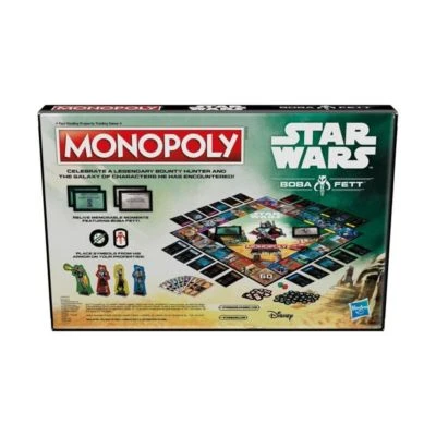 Hasbro Brettspiel Monopoly - Star Wars: Boba Fett (englisch) 4 Hasbro Brettspiel Monopoly - Star Wars: Boba Fett (englisch) – Bild 4