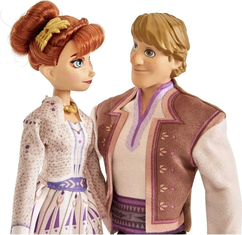 Hasbro E5502 Disney Frozen 2 Eiskönigin Anna & Kristoff Prinzessin Puppe Set Neu 3 Hasbro E5502 Disney Frozen 2 Eiskönigin Anna & Kristoff Prinzessin Puppe Set Neu – Bild 3