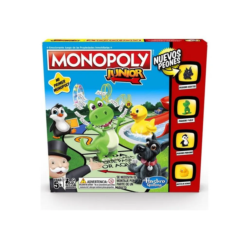 Monopoly Junior Hasbro - Spanische Version 4 Monopoly Junior Hasbro - Spanische Version – Bild 4