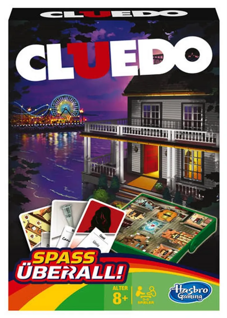 Hasbro Cluedo Kompakt 2 Hasbro Cluedo Kompakt – Bild 2