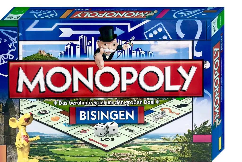 Hasbro 4335 Monopoly Bisingen - Limitierte Städteedition 1 Hasbro 4335 Monopoly Bisingen - Limitierte Städteedition