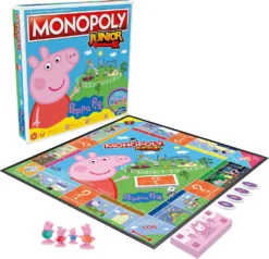 Hasbro Spiele & Puzzle Monopoly Junior: Peppa Pig Brettspiele Spiele Familie -Soldier ce2400efced9d1dcd8528d9d9514082e