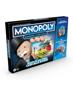 Hasbro E8978100 Monopoly Banking Cash-Back