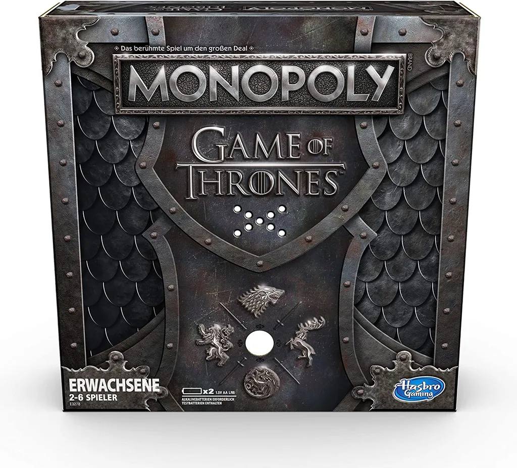Hasbro - Monopoly Game Of Thrones - Mit Musikausgabe 5 Hasbro - Monopoly Game Of Thrones - Mit Musikausgabe – Bild 5