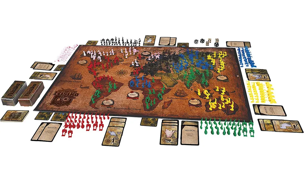Hasbro - Risiko - 60 Jahre Jubiläums-Ausgabe Brettspiel Gesellschaftsspiel Strategiespiel 3 Hasbro - Risiko - 60 Jahre Jubiläums-Ausgabe Brettspiel Gesellschaftsspiel Strategiespiel – Bild 3