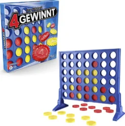 Hasbro A5640594 4 Gewinnt, Strategiespiel Für 2 Spieler, 4 Gewinnt Rasterwand, 4 In Einer Reihe, Spiel Für Kinder Ab 6 -Soldier eb61d45316774aafe72644064cfff579