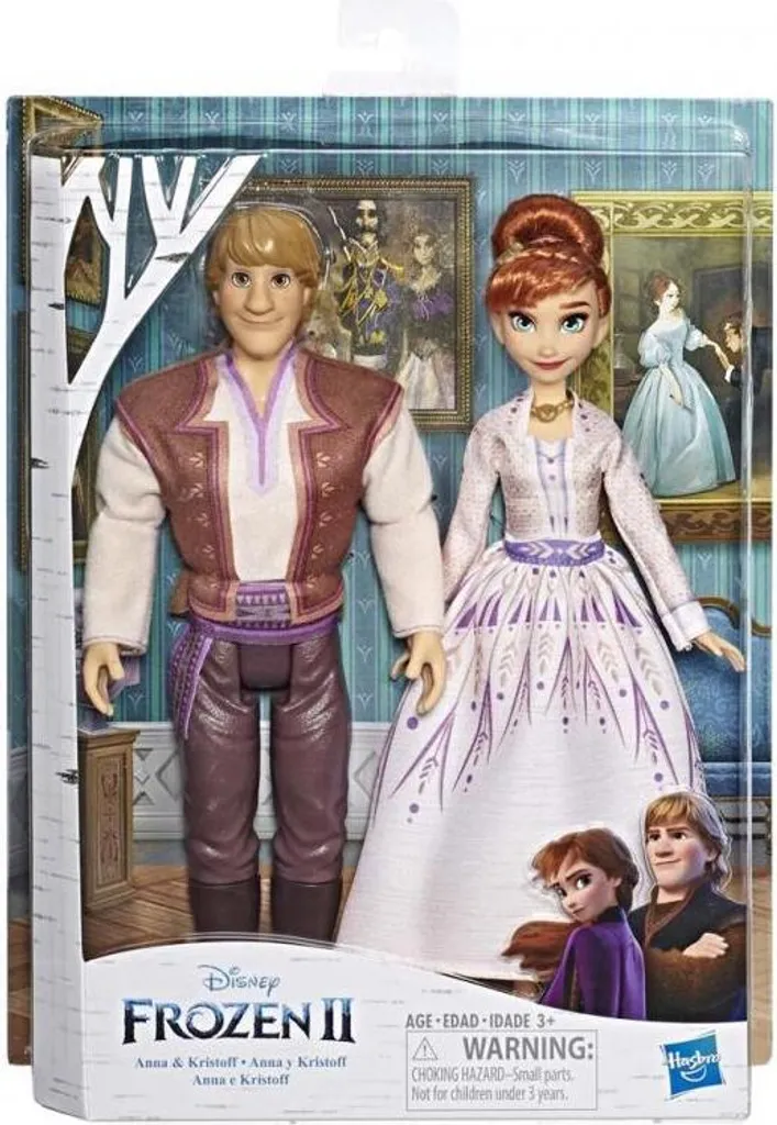 Hasbro E5502 Disney Frozen 2 Eiskönigin Anna & Kristoff Prinzessin Puppe Set Neu 5 Hasbro E5502 Disney Frozen 2 Eiskönigin Anna & Kristoff Prinzessin Puppe Set Neu – Bild 5