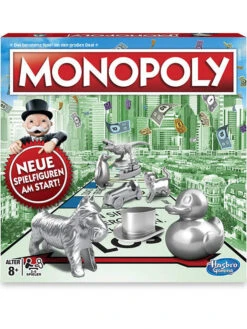 Hasbro Brettspiel "Monopoly Classic" - Ab 8 Jahren