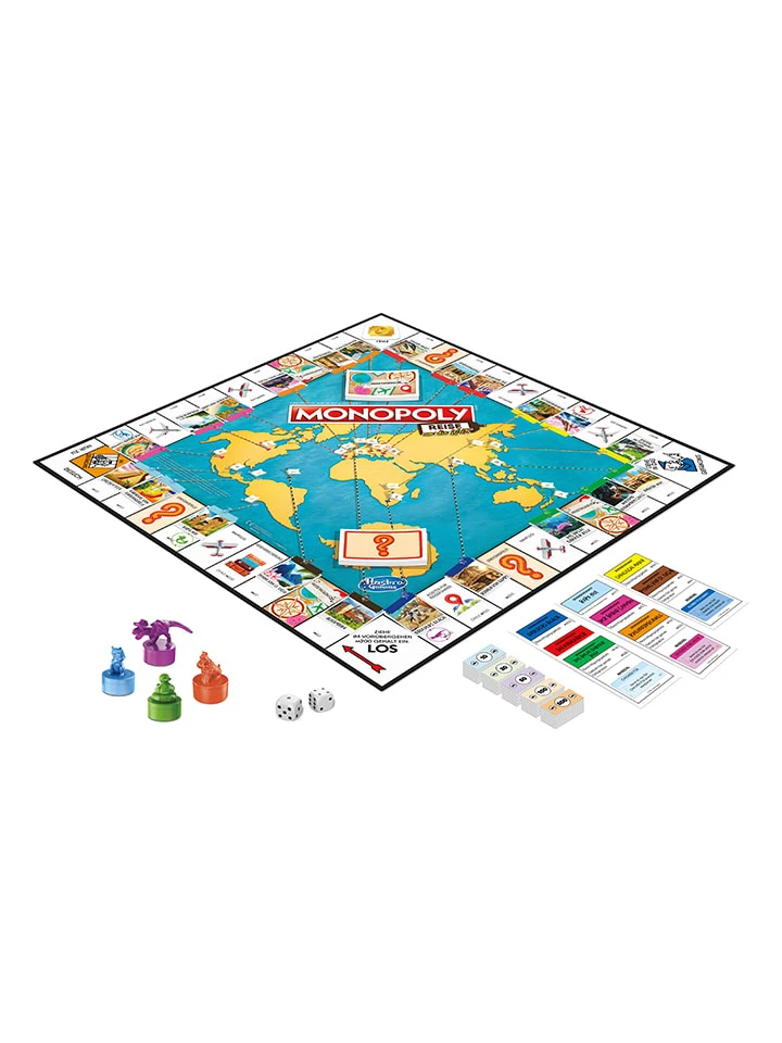 Hasbro Brettspiel "Reise Um Die Welt" - Ab 8 Jahren 2 Hasbro Brettspiel "Reise Um Die Welt" - Ab 8 Jahren – Bild 2