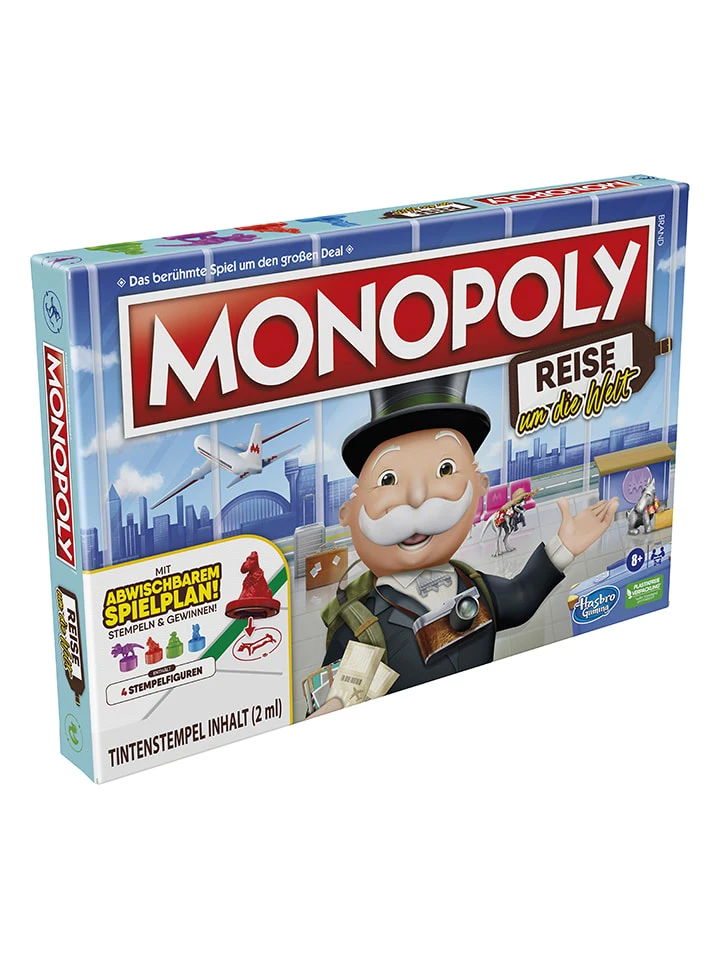 Hasbro Brettspiel "Reise Um Die Welt" - Ab 8 Jahren 3 Hasbro Brettspiel "Reise Um Die Welt" - Ab 8 Jahren – Bild 3