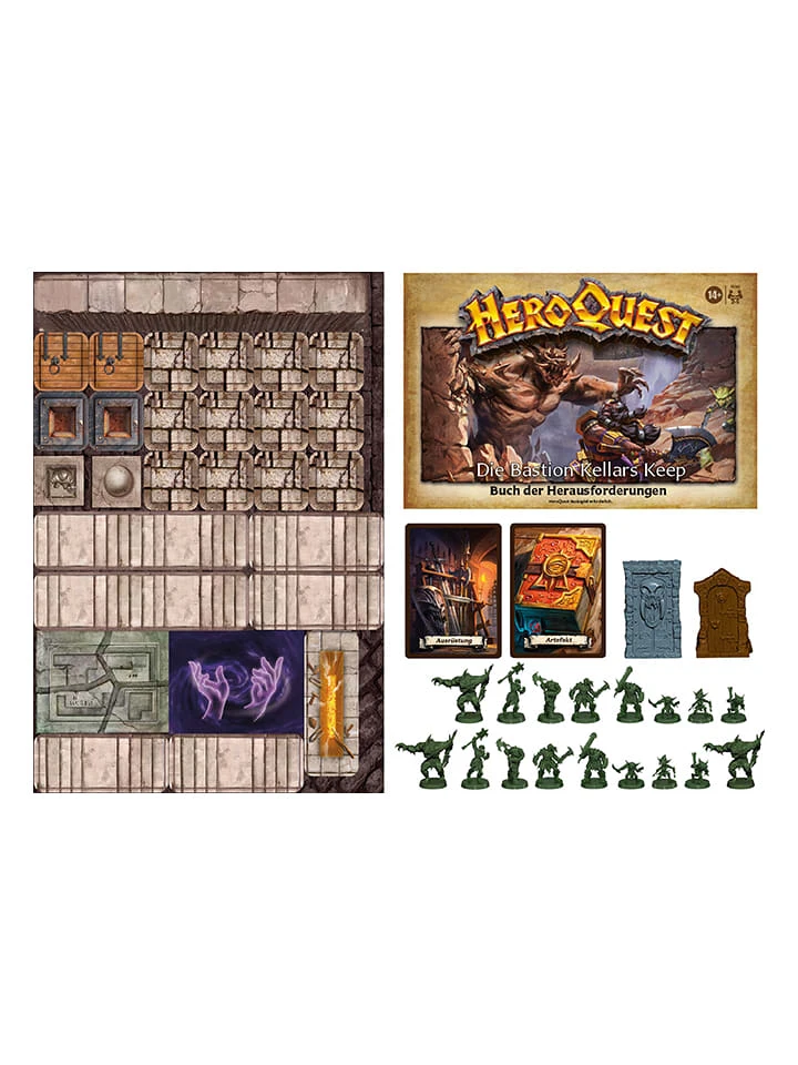 Hasbro Erweiterungsspiel "Hero Quest - Die Bastion Kellars Keep" - Ab 14 Jahren 3 Hasbro Erweiterungsspiel "Hero Quest - Die Bastion Kellars Keep" - Ab 14 Jahren – Bild 3