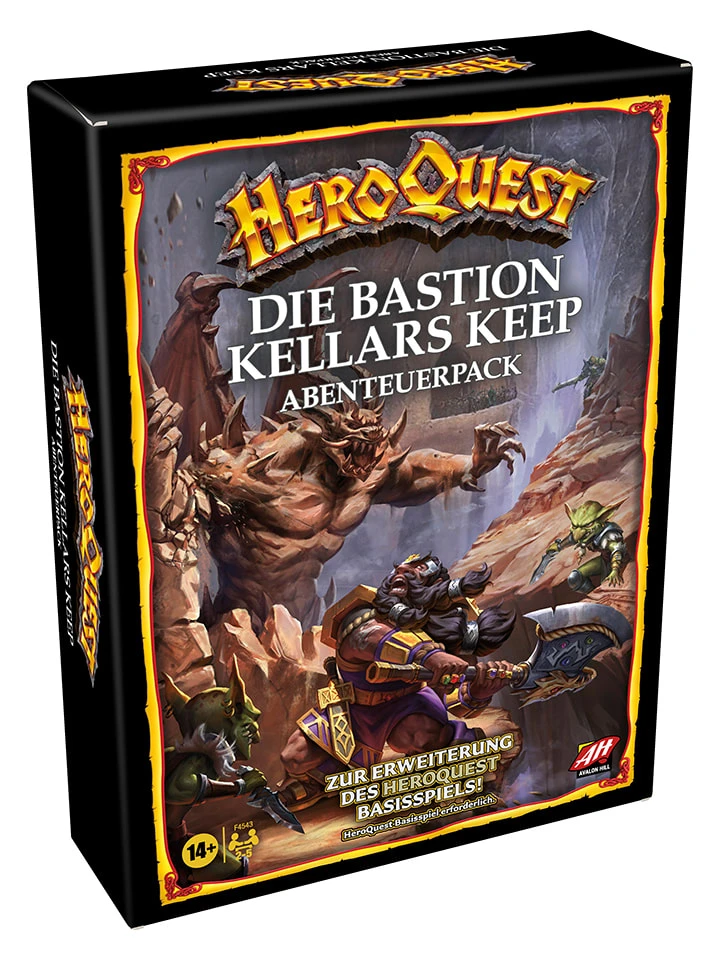 Hasbro Erweiterungsspiel "Hero Quest - Die Bastion Kellars Keep" - Ab 14 Jahren 4 Hasbro Erweiterungsspiel "Hero Quest - Die Bastion Kellars Keep" - Ab 14 Jahren – Bild 4