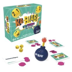 Hasbro Ka-Blab! Der Explosive Spielspaß Ab 10 Jahen Für 2-4 Spieler