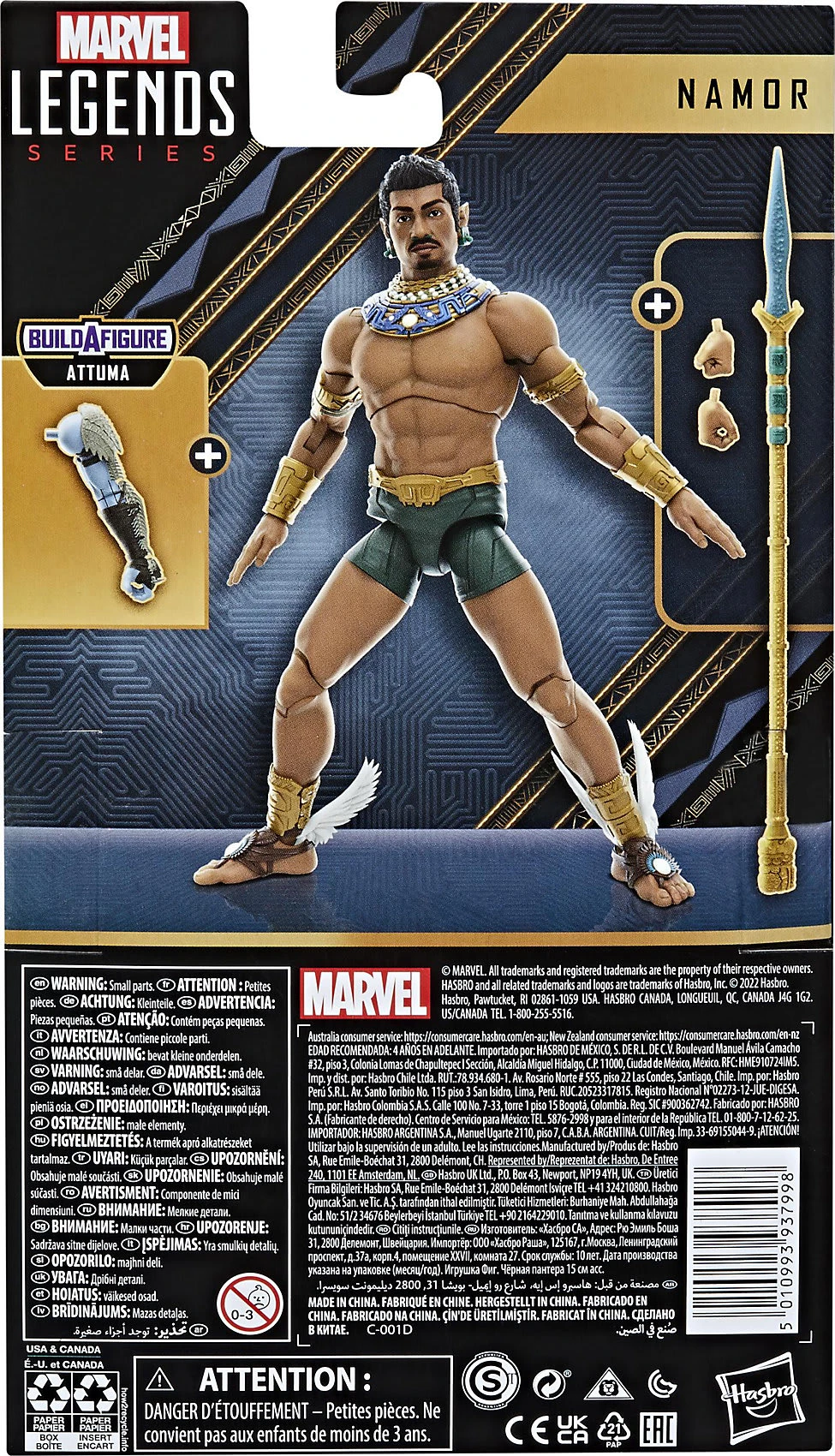 Hasbro Marvel Legends Series Namor 5 Hasbro Marvel Legends Series Namor – Bild 5