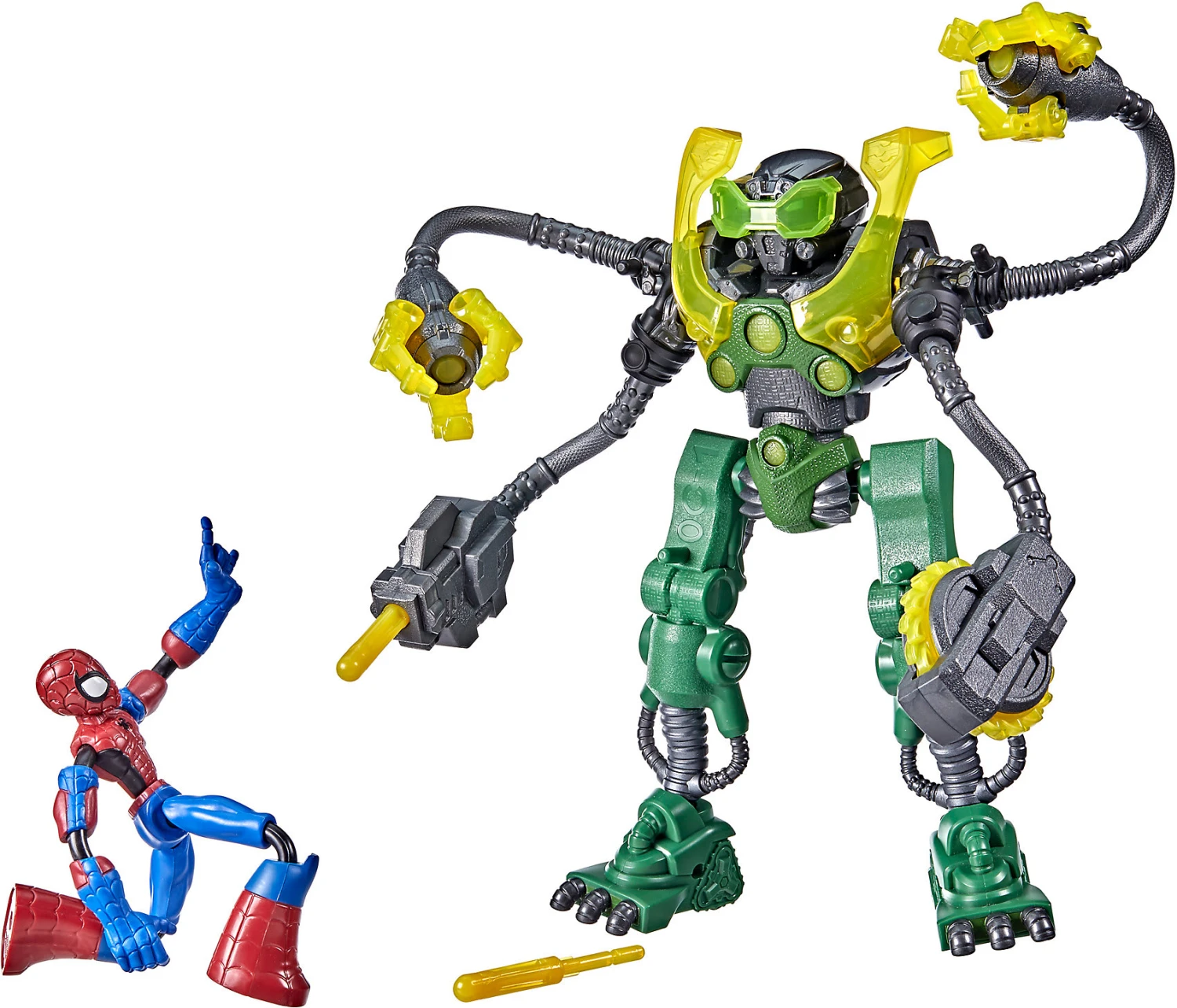 Hasbro Marvel Spider-Man Bend And Flex Spider-Man Vs. Ock-Bot, 15 Cm Große Spider-... 1 Hasbro Marvel Spider-Man Bend And Flex Spider-Man Vs. Ock-Bot, 15 Cm Große Spider-...