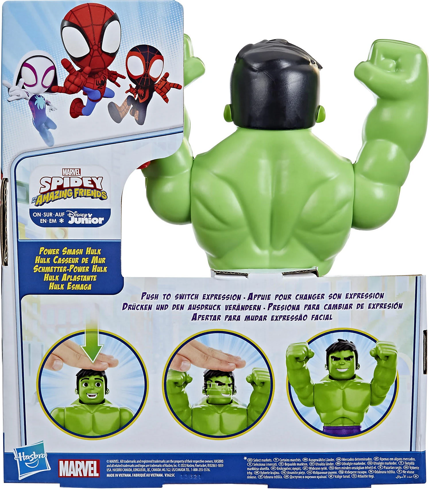 Hasbro Marvel Spidey And His Amazing Friends Schmetter-Power Hulk 6 Hasbro Marvel Spidey And His Amazing Friends Schmetter-Power Hulk – Bild 6