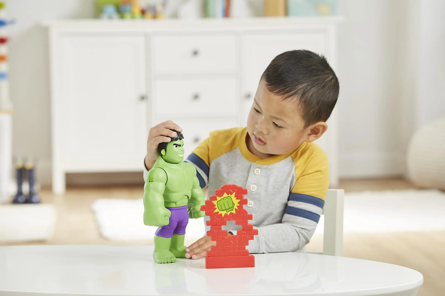 Hasbro Marvel Spidey And His Amazing Friends Schmetter-Power Hulk 8 Hasbro Marvel Spidey And His Amazing Friends Schmetter-Power Hulk – Bild 8