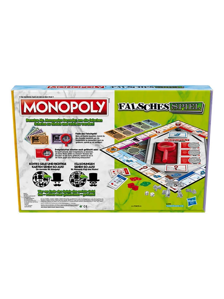 Hasbro Monopoly "Falsches Spiel" - Ab 8 Jahren 2 Hasbro Monopoly "Falsches Spiel" - Ab 8 Jahren – Bild 2