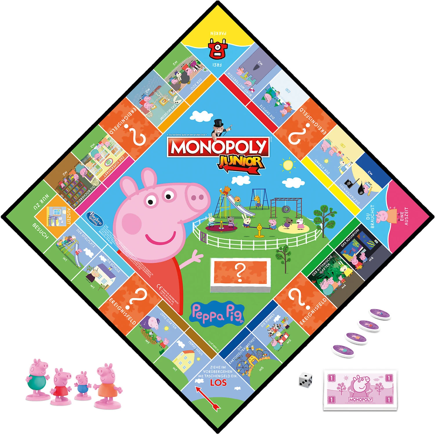 Hasbro Monopoly Junior: Peppa Pig 3 Hasbro Monopoly Junior: Peppa Pig – Bild 3