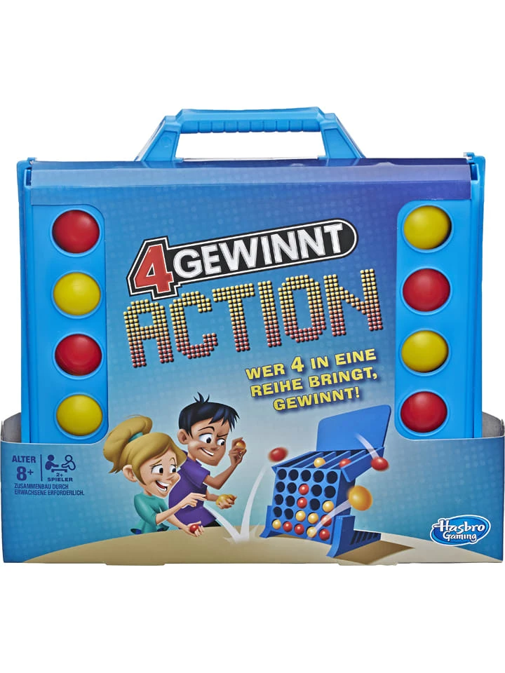 Hasbro Spiel "4 Gewinnt - Action" - Ab 8 Jahren 1 Hasbro Spiel "4 Gewinnt - Action" - Ab 8 Jahren